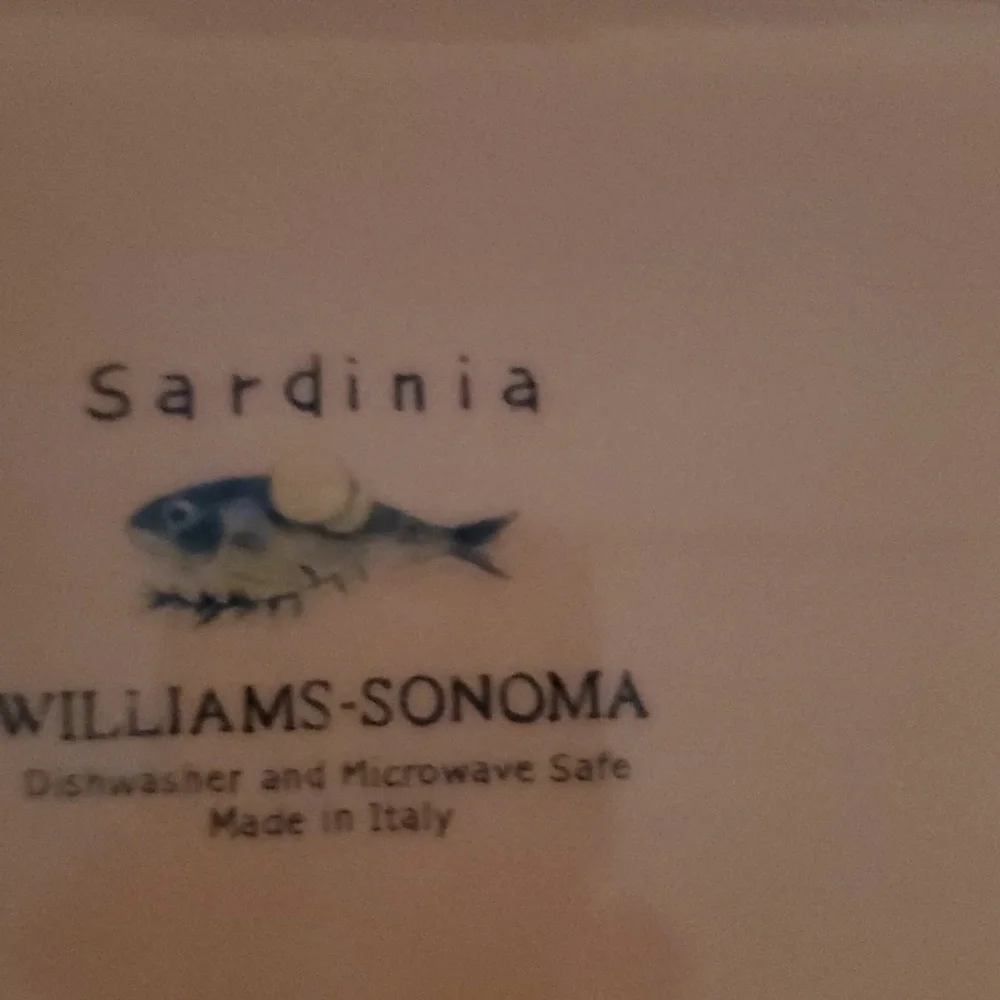 Williams Sonoma Sardinia  18.5